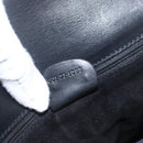 GUCCI Shoulder Bag Leather Black Gold 001 23 1098 Auth 164795-12