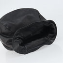 CHANEL Purse Pouch Lamb Skin Black CC Auth 164798-6