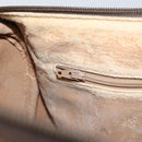 GUCCI GG Supreme Web Sherry Line Hand Bag PVC Beige Gold 40 02 007 Auth 164799-20