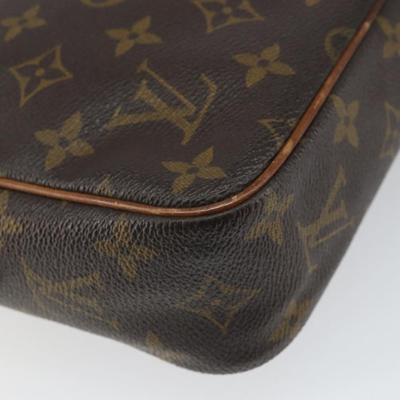 LOUIS VUITTON Monogram Compiegne 23 Clutch Bag M51847 LV Auth 164807