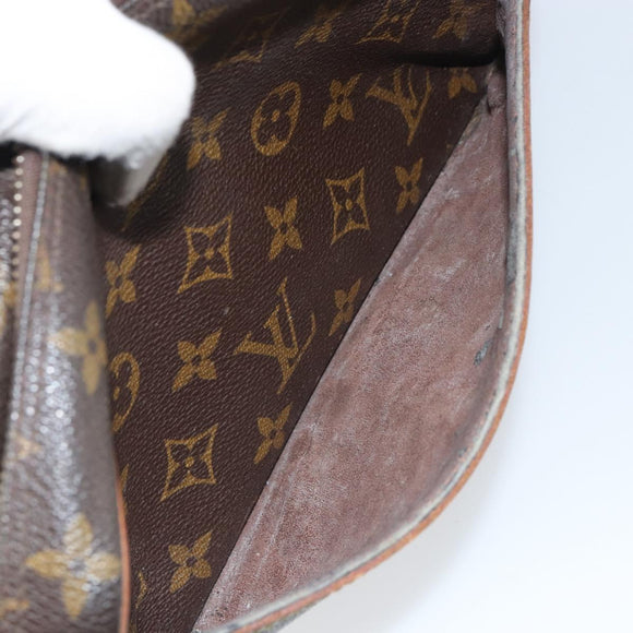 LOUIS VUITTON Monogram Compiegne 23 Clutch Bag M51847 LV Auth 164807