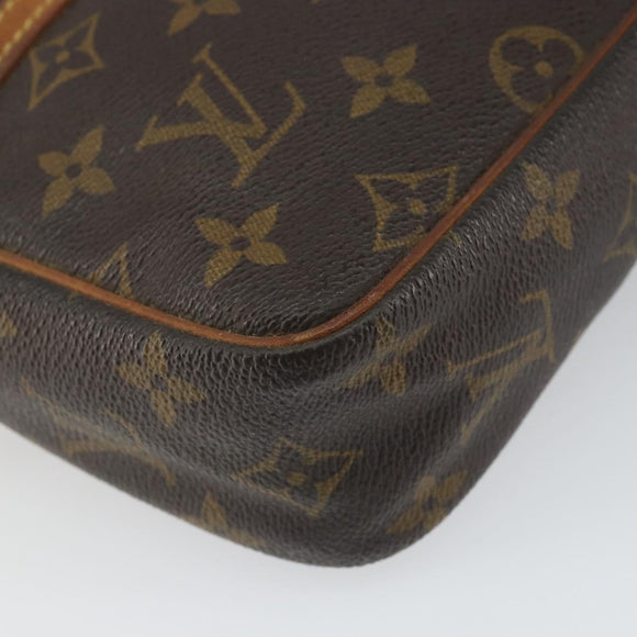 LOUIS VUITTON Monogram Compiegne 23 Clutch Bag M51847 LV Auth 164807