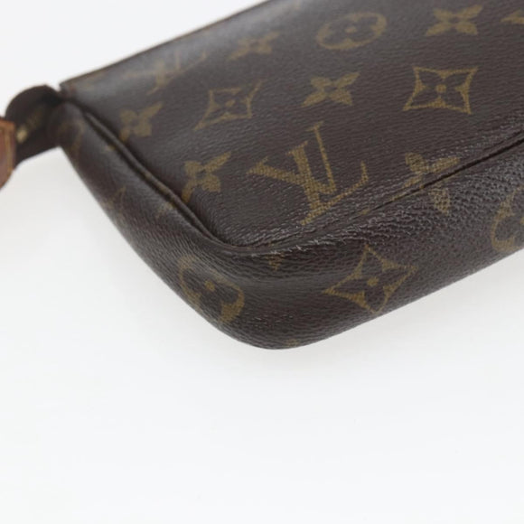 LOUIS VUITTON Monogram Pochette Accessoires Tasche M51980 LV Auth 164808
