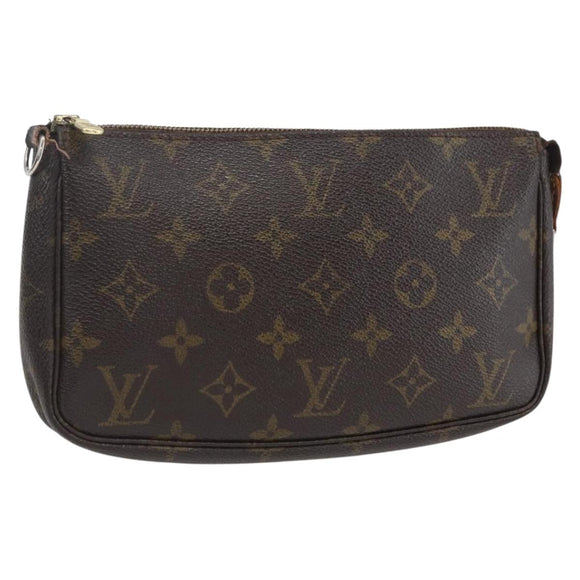 LOUIS VUITTON Monogram Pochette Accessoires Tasche M51980 LV Auth 164808