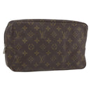LOUIS VUITTON Monogram Trousse Toilette 28 Clutch Bag M47522 LV Auth 164811-1