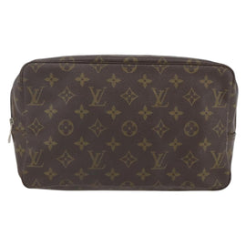 LOUIS VUITTON Monogram Trousse Toilette 28 Clutch Bag M47522 LV Auth 164811 - 0
