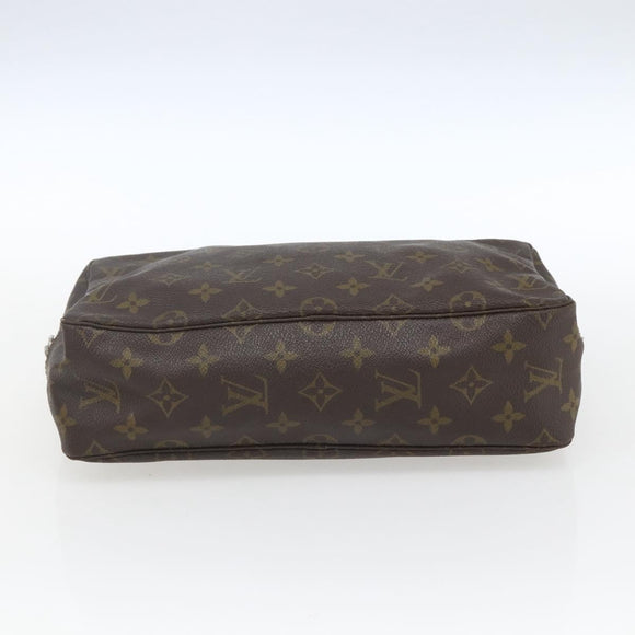 LOUIS VUITTON Monogram Trousse Toilette 28 Clutch Bag M47522 LV Auth 164811