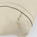 GUCCI GG Canvas Guccissima Sukey Hand Bag Ivory Gold 211937 Auth 164815-16