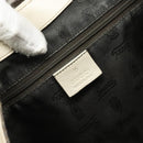 GUCCI GG Canvas Guccissima Sukey Hand Bag Ivory Gold 211937 Auth 164815-17