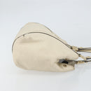 GUCCI GG Canvas Guccissima Sukey Hand Bag Ivory Gold 211937 Auth 164815-3