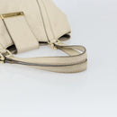 GUCCI GG Canvas Guccissima Sukey Hand Bag Ivory Gold 211937 Auth 164815-7