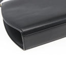 GIVENCHY Shoulder Bag Leather Black Gold Auth 164833-16