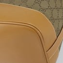 GUCCI GG Canvas Shoulder Bag Beige Gold 001 2854 1627 Auth 164846-8