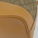 GUCCI GG Canvas Shoulder Bag Beige Gold 001 2854 1627 Auth 164846-16