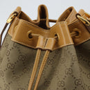 GUCCI GG Canvas Shoulder Bag Beige Gold 001 2854 1627 Auth 164846-18