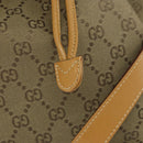 GUCCI GG Canvas Shoulder Bag Beige Gold 001 2854 1627 Auth 164846-19