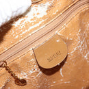GUCCI GG Canvas Shoulder Bag Beige Gold 001 2854 1627 Auth 164846-9