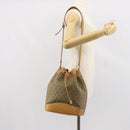GUCCI GG Canvas Shoulder Bag Beige Gold 001 2854 1627 Auth 164846-22