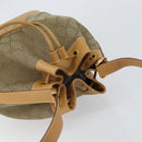 GUCCI GG Canvas Shoulder Bag Beige Gold 001 2854 1627 Auth 164846-6