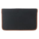 Christian Dior Trotter Canvas Chain Shoulder Bag Black Gold Auth 164854-2