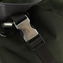PRADA Backpack Nylon Khaki Silver Auth 164855-21