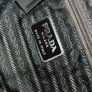 PRADA Backpack Nylon Khaki Silver Auth 164855-25
