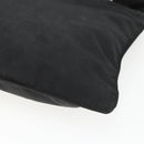 PRADA Shoulder Bag Nylon Black Silver Auth 164857-15