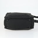 PRADA Hand Bag Nylon 2way Black Silver Auth 164859-5