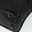 PRADA Hand Bag Nylon 2way Black Silver Auth 164859-18