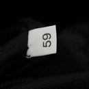 PRADA Hand Bag Nylon 2way Black Silver Auth 164859-12