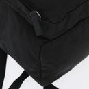PRADA Backpack Nylon Black Silver Auth 164861-16
