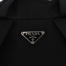 PRADA Backpack Nylon Black Silver Auth 164861-21