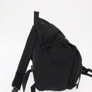 PRADA Backpack Nylon Black Silver Auth 164861-4