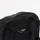 PRADA Backpack Nylon Black Silver Auth 164861-6