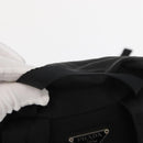 PRADA Backpack Nylon Black Silver Auth 164861-7