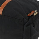 Miu Miu Tragetasche Nylon Leder Schwarz Braun Silber Original 164862-9
