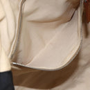 Miu Miu Tragetasche Nylon Leder Schwarz Braun Silber Original 164862-23
