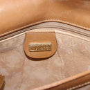 GUCCI Micro GG Supreme Shoulder Bag PVC Beige Gold 001 406 1780 Auth 164866-14
