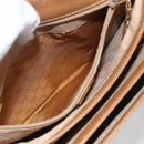 GUCCI Micro GG Supreme Shoulder Bag PVC Beige Gold 001 406 1780 Auth 164866-19