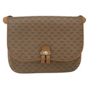 GUCCI Micro GG Supreme Shoulder Bag PVC Beige Gold 001 406 1780 Auth 164866-2