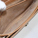 GUCCI Micro GG Supreme Shoulder Bag PVC Beige Gold 001 406 1780 Auth 164866-20