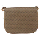 GUCCI Micro GG Supreme Shoulder Bag PVC Beige Gold 001 406 1780 Auth 164866-3