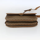 GUCCI Micro GG Supreme Shoulder Bag PVC Beige Gold 001 406 1780 Auth 164866-9