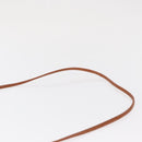 CELINE Shoulder Bag Leather Black Gold Auth 164870-8