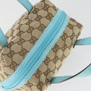 GUCCI GG Canvas Hand Bag Beige Auth 164873A-6