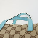 GUCCI GG Canvas Hand Bag Beige Auth 164873A-8