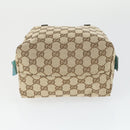 GUCCI GG Canvas Hand Bag Beige Auth 164873A-5