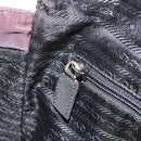 PRADA Chain Quilted Shoulder Bag Nylon Purple Gold Auth 164881-21