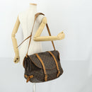 LOUIS VUITTON Monogram Saumur 43 Shoulder Bag M42252 LV Auth 164888-27