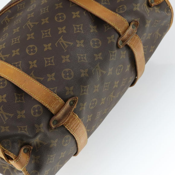 LOUIS VUITTON Monogram Saumur 43 Shoulder Bag M42252 LV Auth 164888